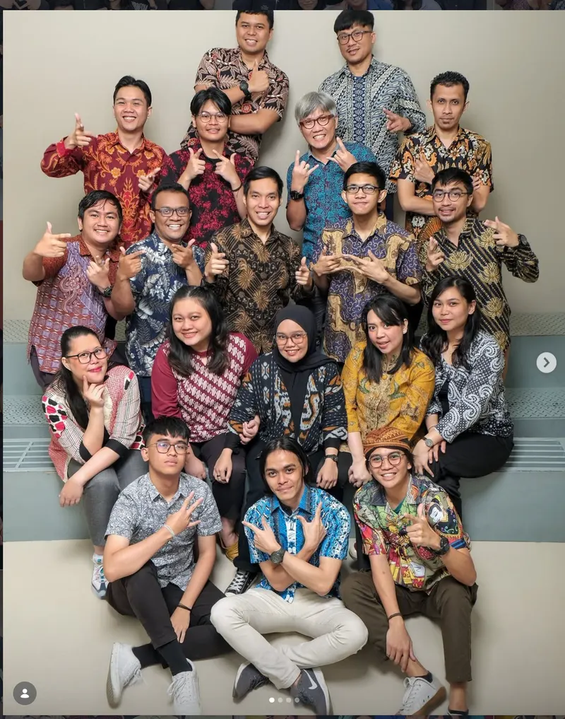 Foto kebersamaan penghuni Asrama Sam Ratulangi Bandung, 18 dari 30
