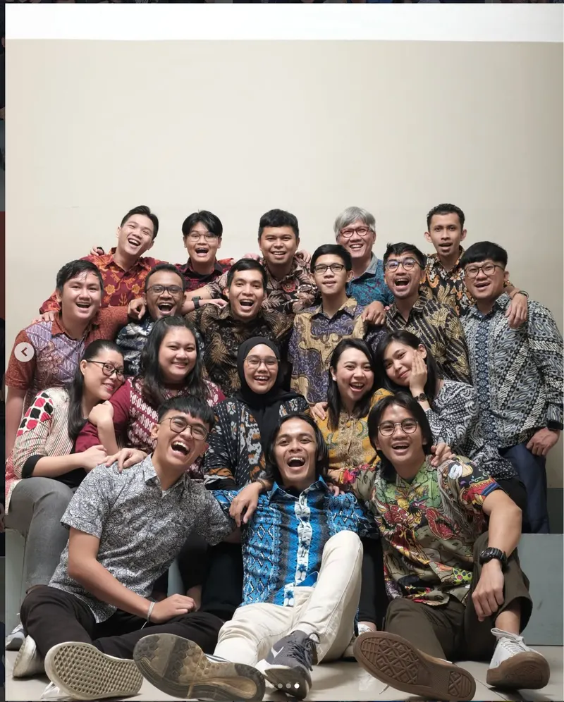 Foto kebersamaan penghuni Asrama Sam Ratulangi Bandung, 21 dari 30