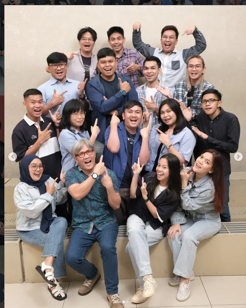 Foto kebersamaan penghuni Asrama Sam Ratulangi Bandung, 23 dari 30