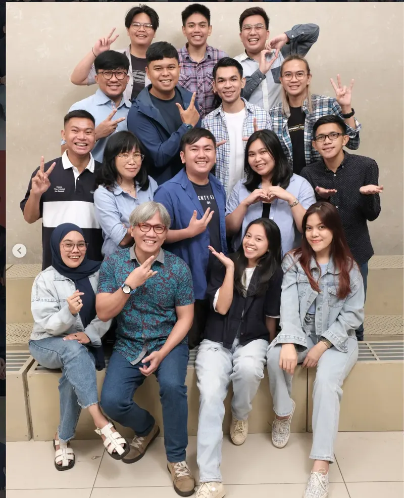 Foto kebersamaan penghuni Asrama Sam Ratulangi Bandung, 25 dari 30