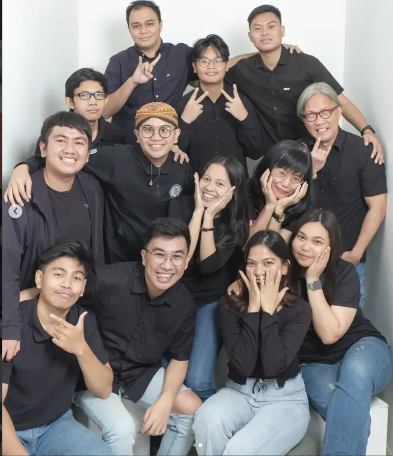 Foto kebersamaan penghuni Asrama Sam Ratulangi Bandung, 27 dari 30